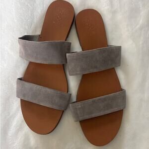 VINCE CAMUTO Rhonda Suede Slip On Sandal Size 11